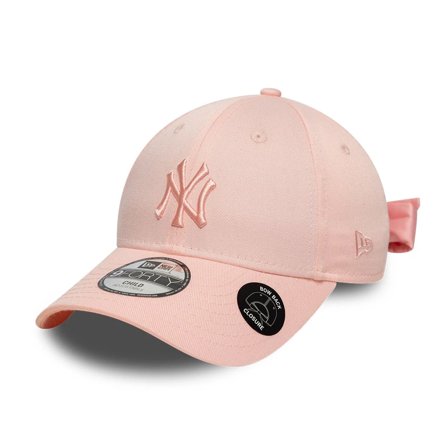 Cappellino 9FORTY Satin con fiocco rosa - 6/12 ANNI
