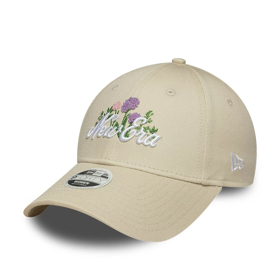 Cappellino 9FORTY Flower beige