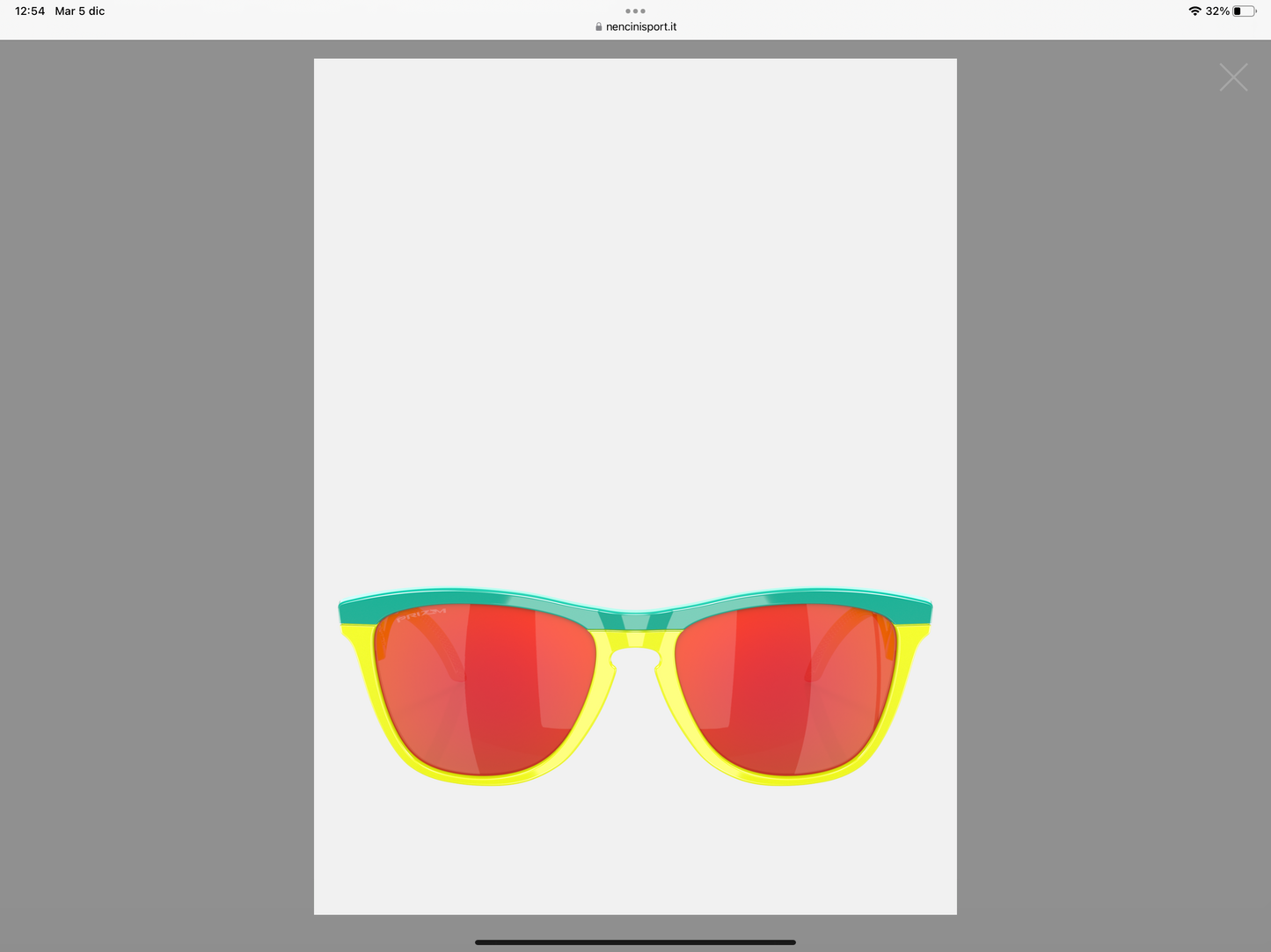 Occhiali Oakley Frogskins Hybrid giallo/azzurro