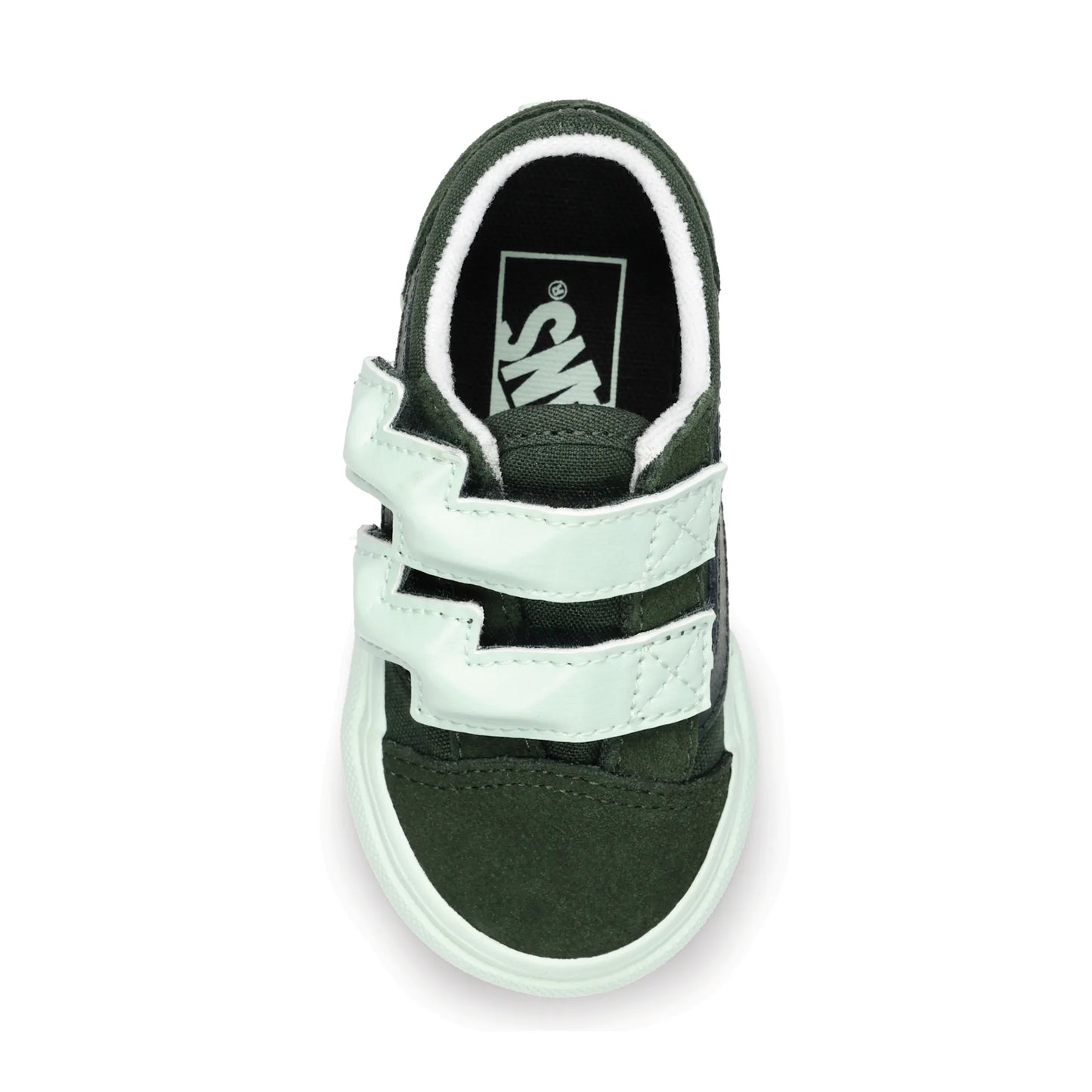 Vans Old Skool verde che si illumina da bimbo/a