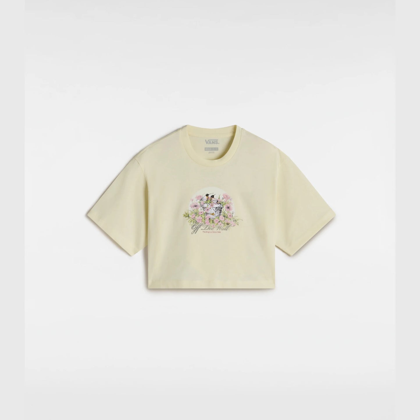T-shirt Birdsong crop giallo - 8/14 ANNI