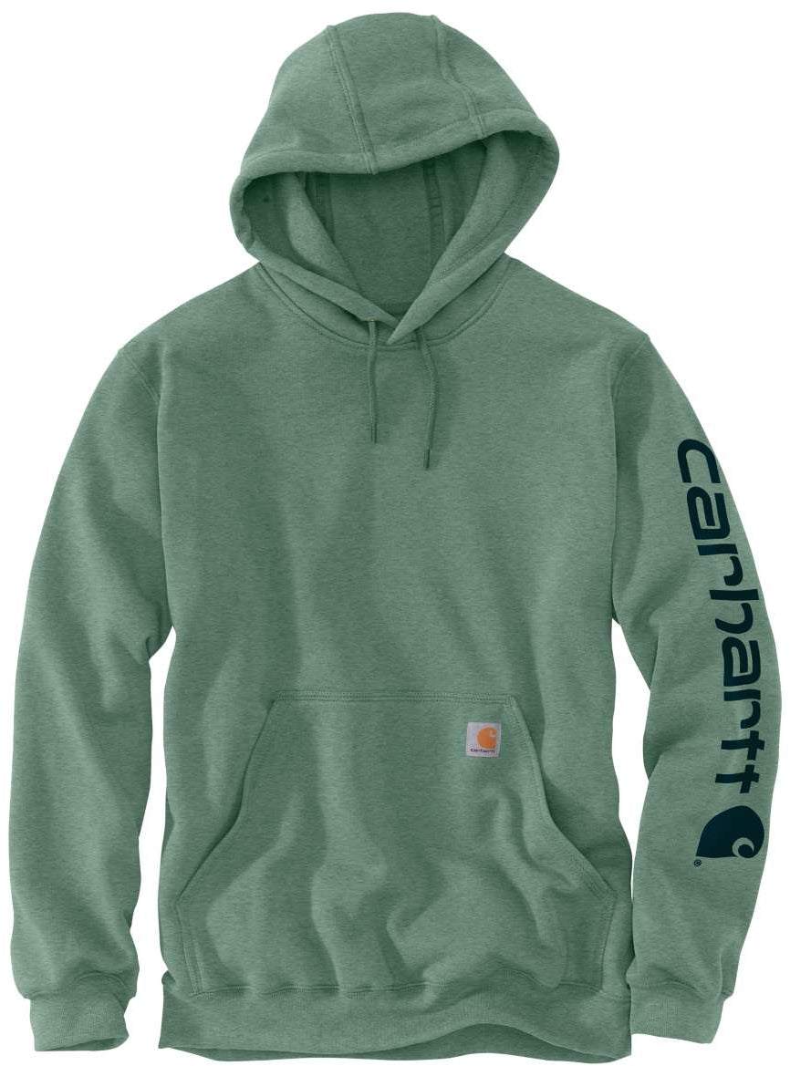 Felpa Midweight con cappuccio verde chiaro