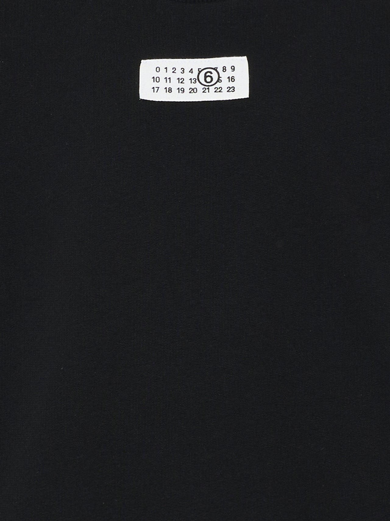Felpa Maison Margiela girocollo nero - 8/16 ANNI