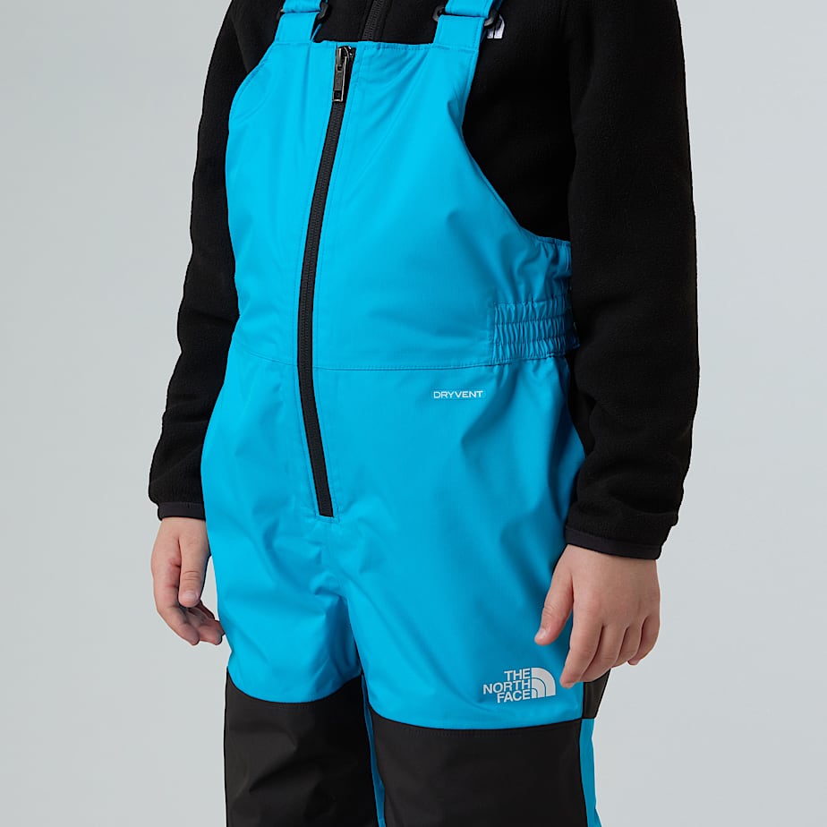 Pantalone salopette imbottito Freedom celeste - 5/7 ANNI