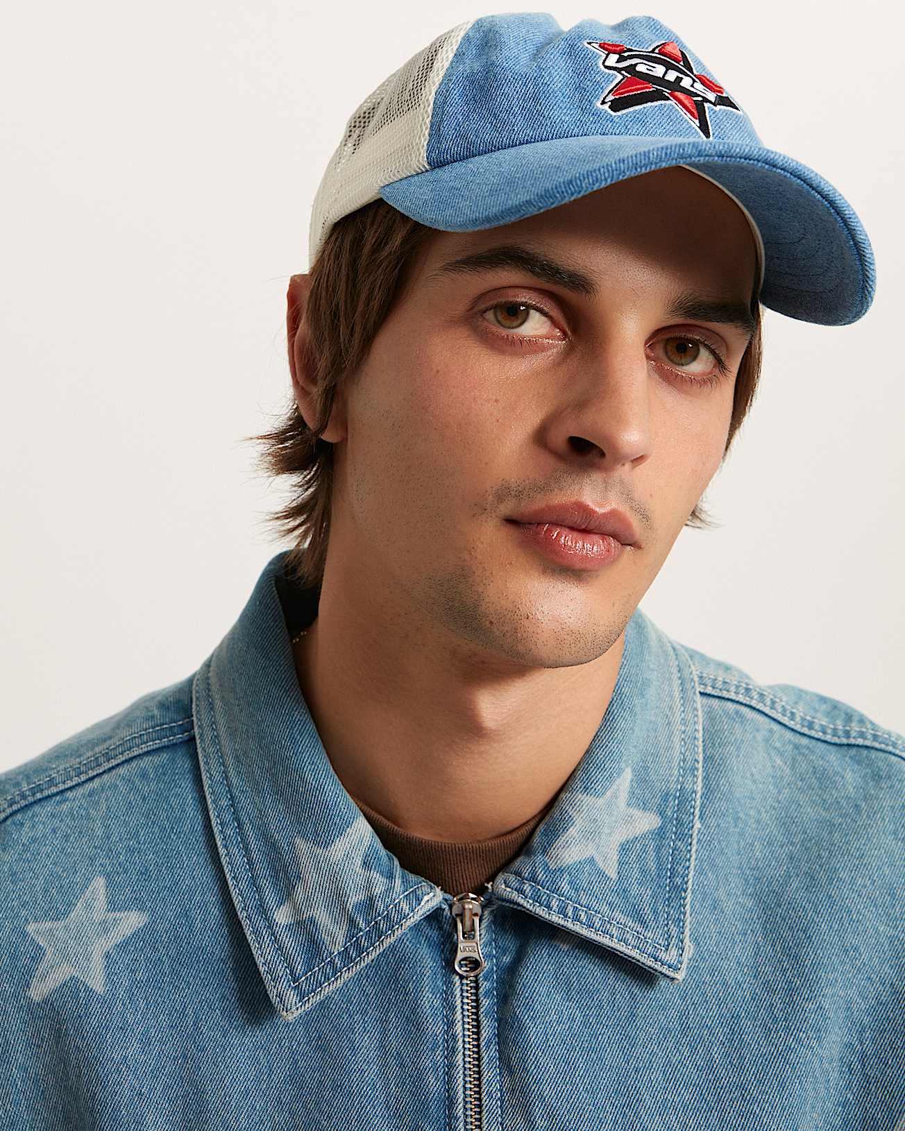Cappellino Vans Marked in denim