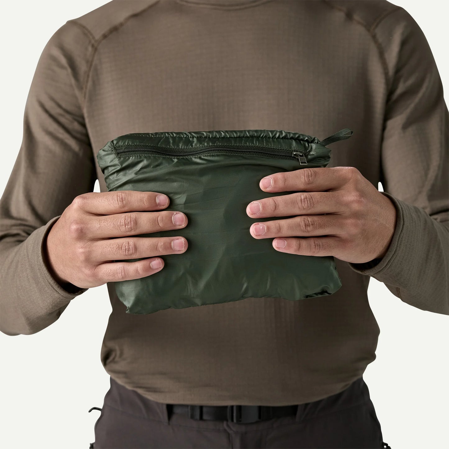 Gilet Nano Puff imbottito comprimibile nero