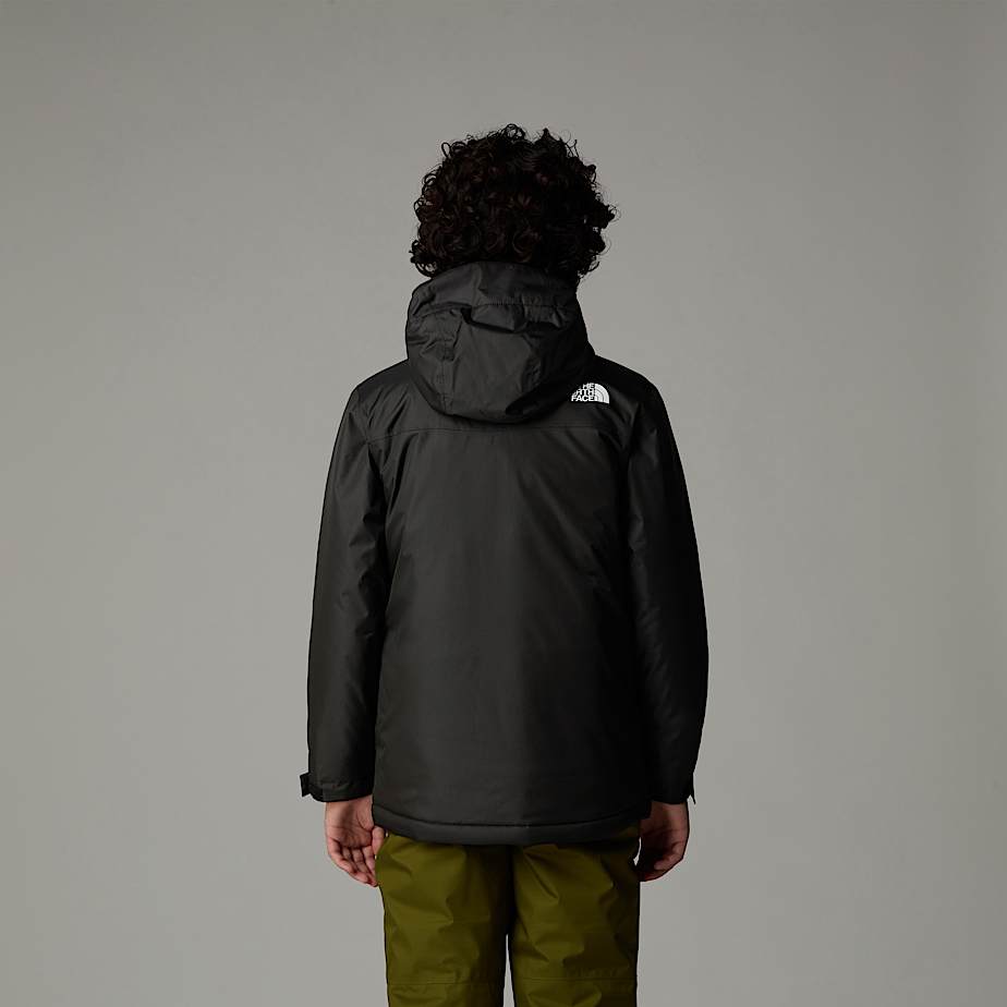 Giacca Snowquest con cappuccio nero - 6/20 ANNI