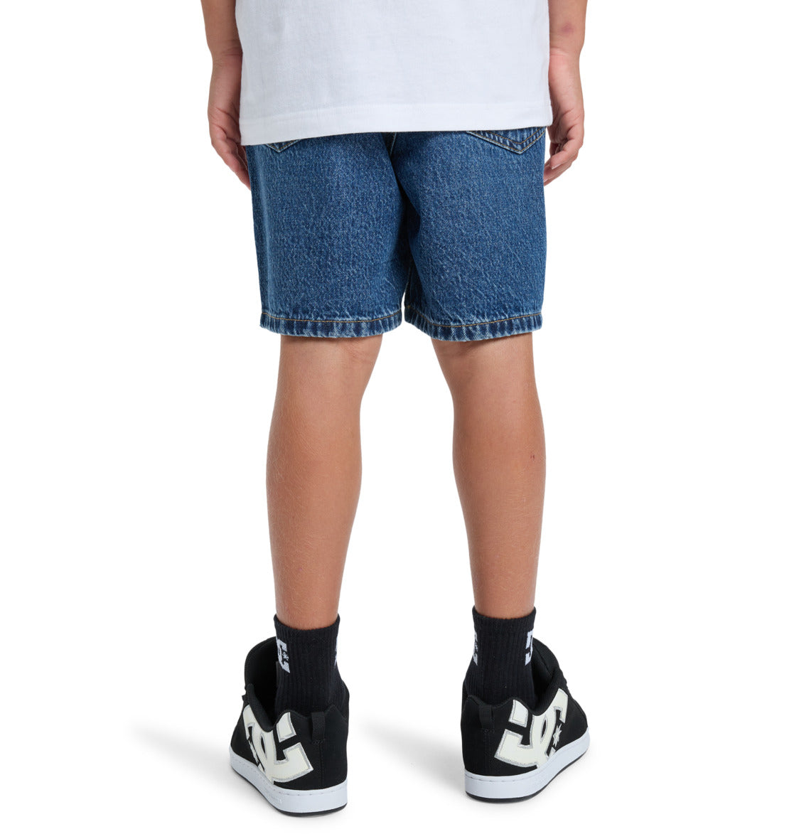Pantaloncino carpenter baggy denim - 8 ANNI / 16 ANNI