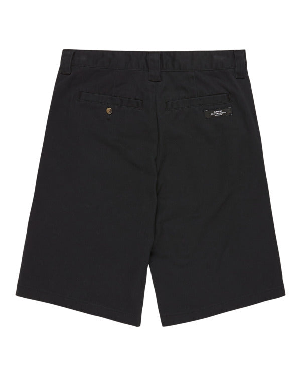 Pantaloncini Relax work chino nero - 8/16 ANNI