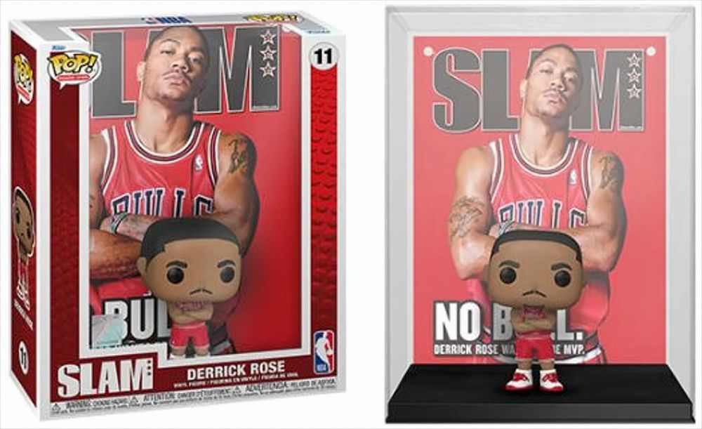 Funko Pop NBA Cover - Chicago Bulls - Derrick Rose