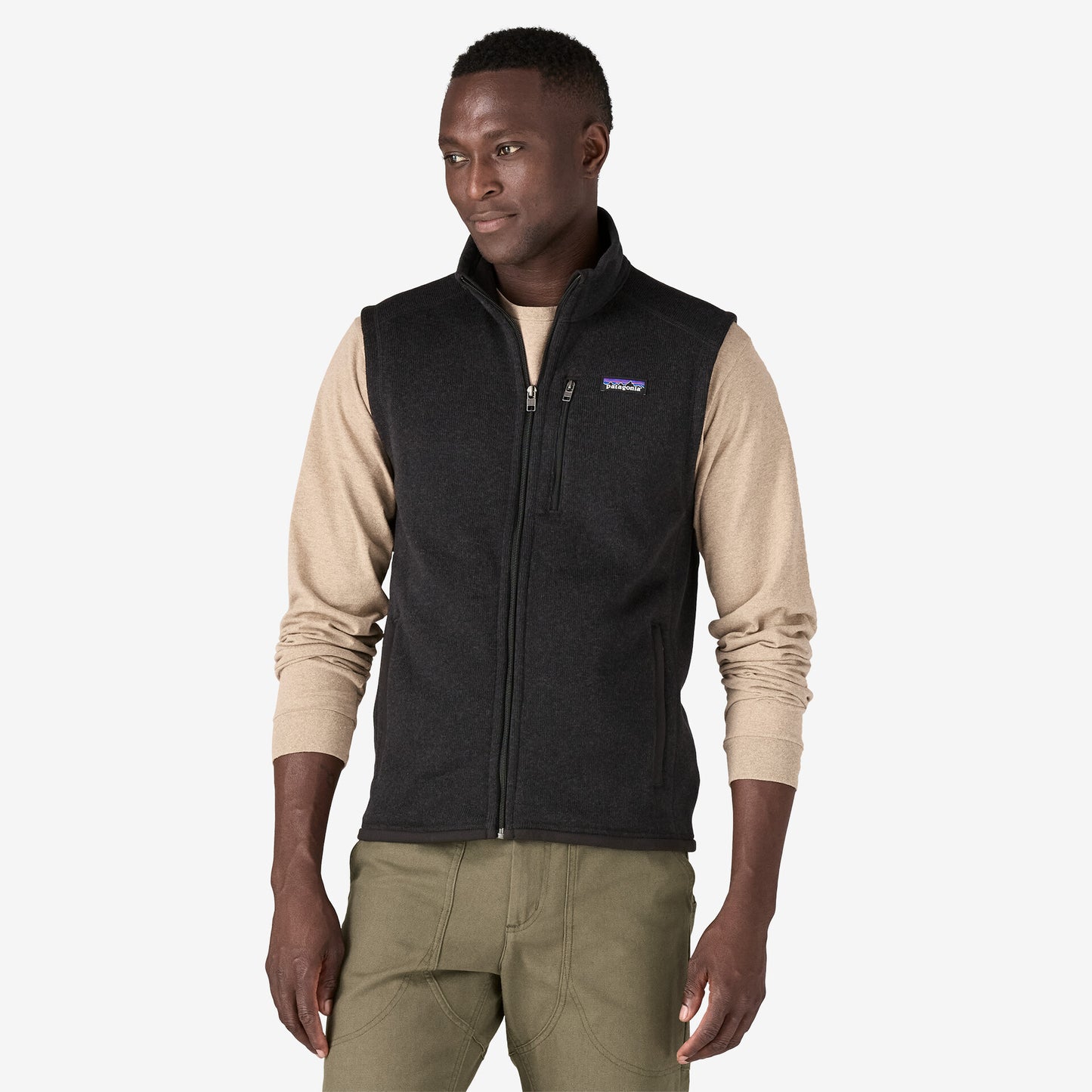 Gilet Better full zip nero