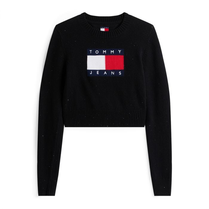 Pullover Tommy Jeans nero