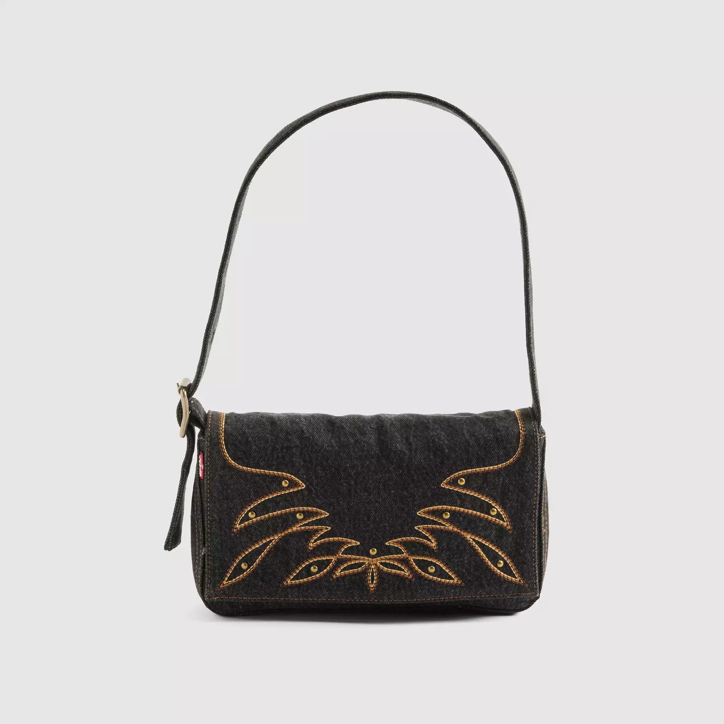 Borsa Brannan in denim nero