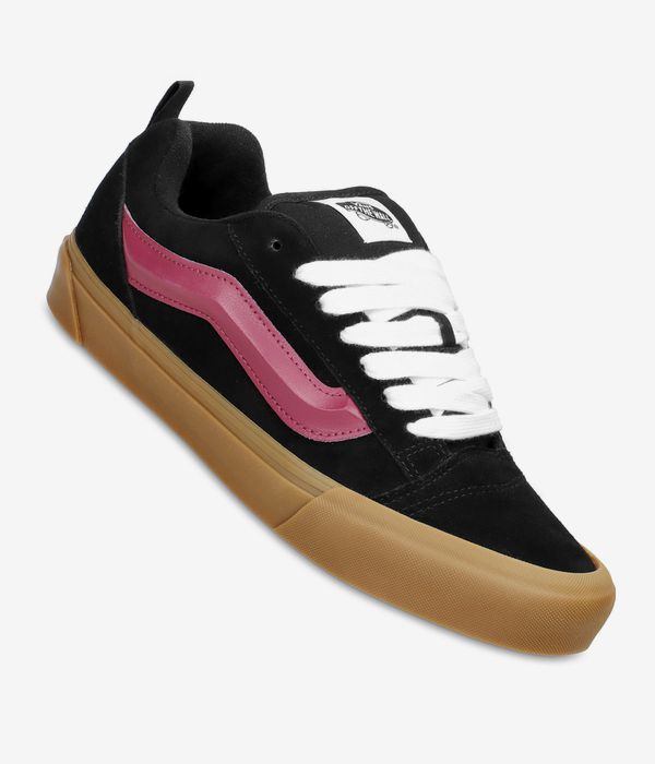 Vans Knu Skool nero/fucsia