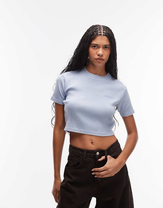 T-Shirt Plentywood celeste