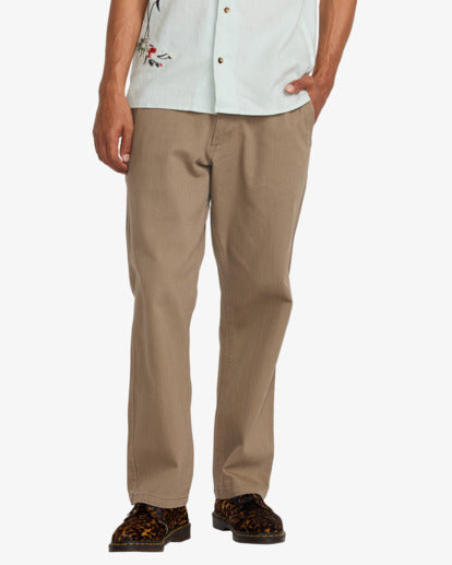 Pantalone Americana chino tabacco