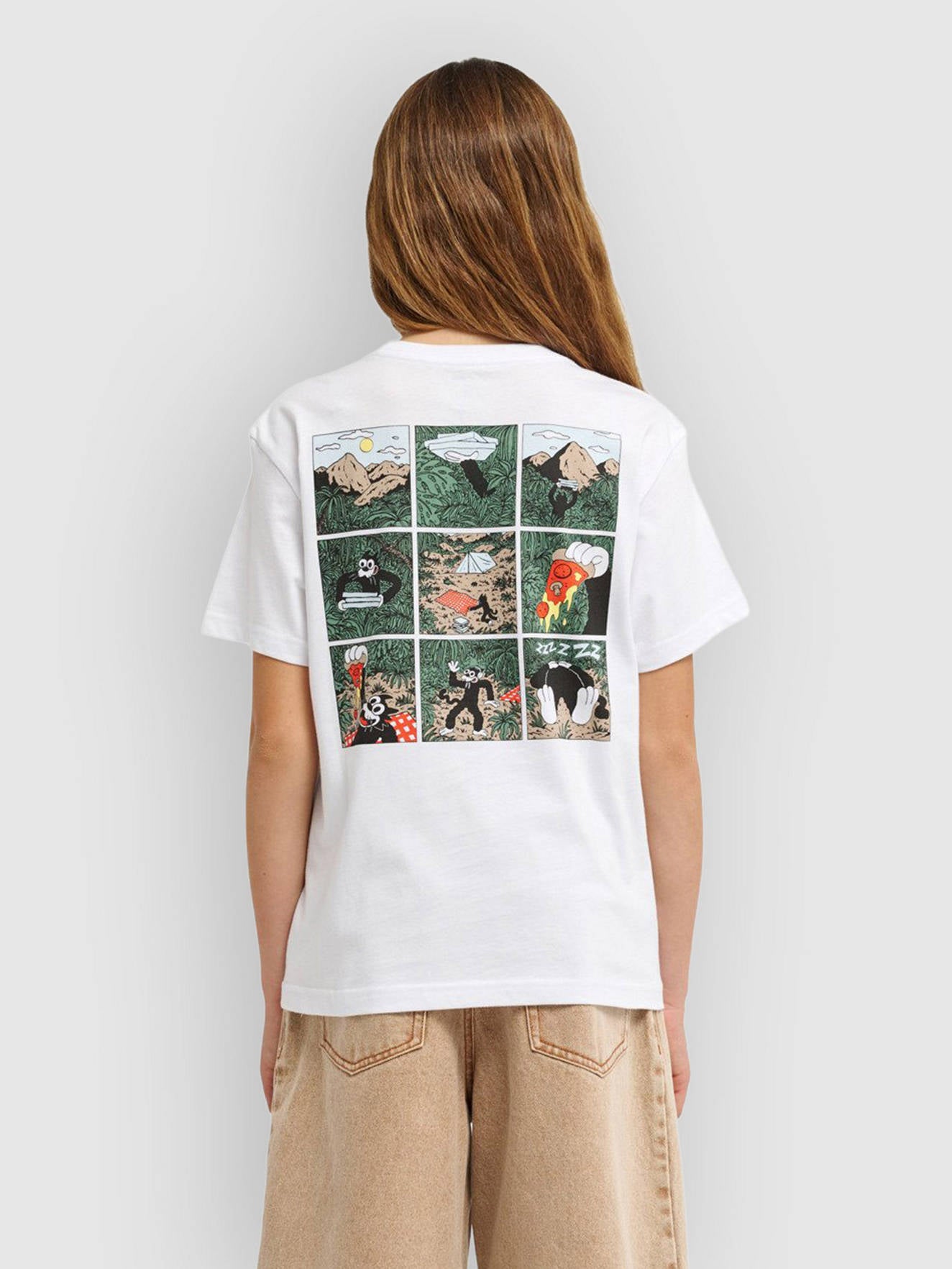 T-Shirt Picnic bianco - 8/16 ANNI