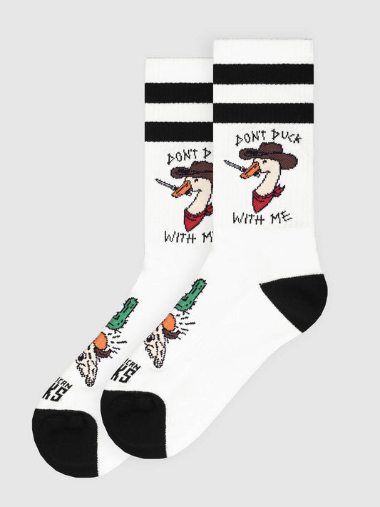 Calze American Socks Don't duck with me