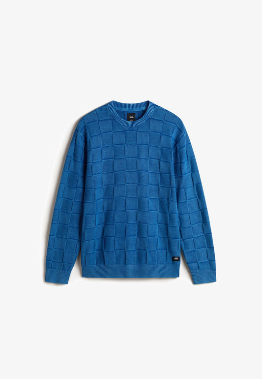 Maglione Acid check blu