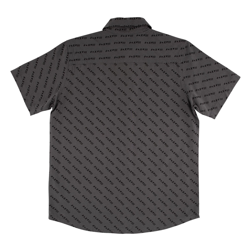 Camicia Exclamation grigio