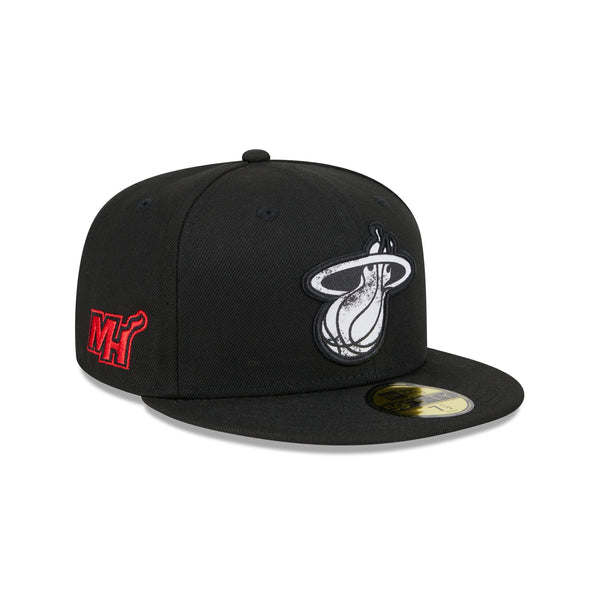 Cappellino 59FIFTY Miami Heat nero