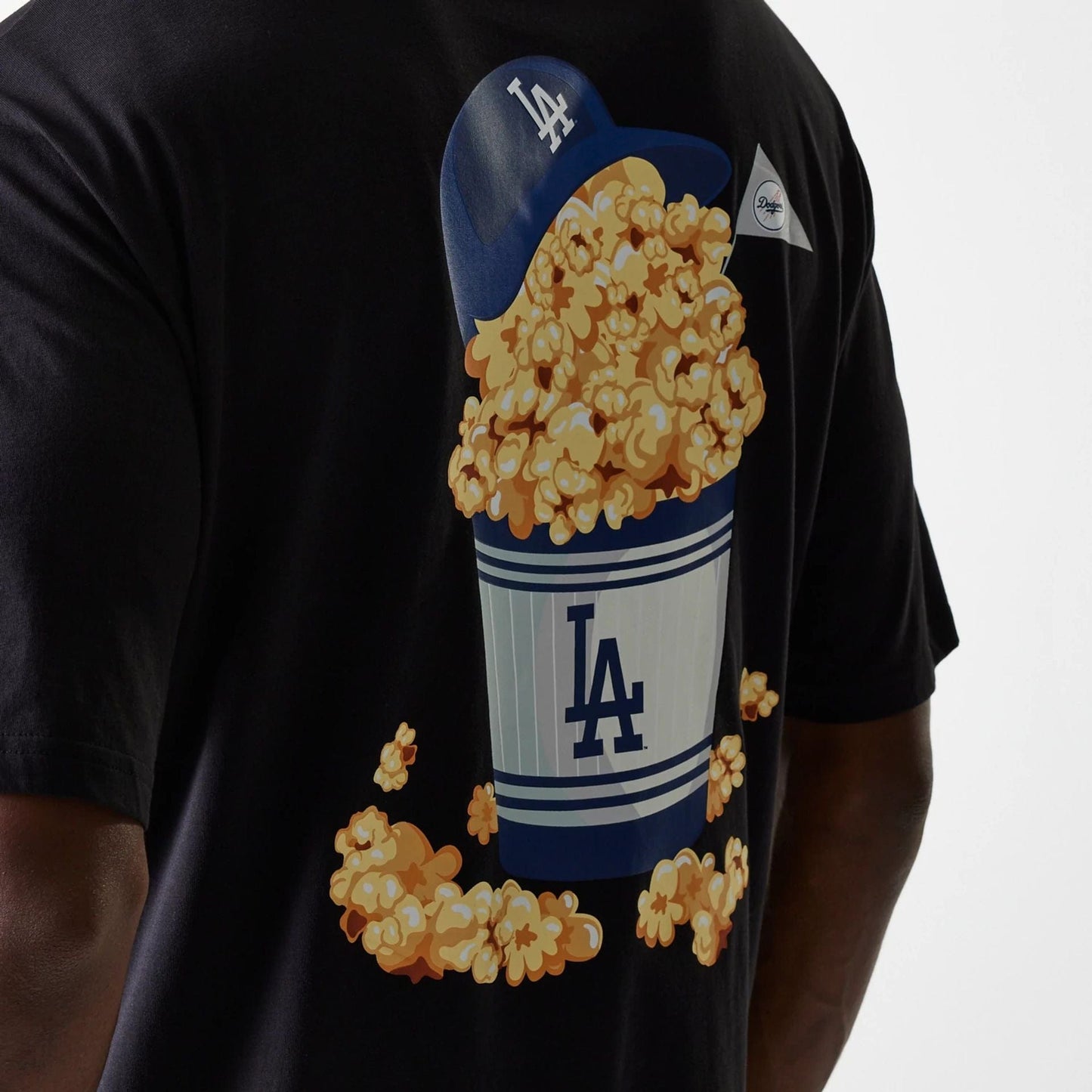 T-Shirt Pop corn nero
