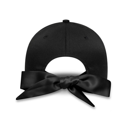 Cappellino 9FORTY Satin con fiocco nero - 6/12 ANNI