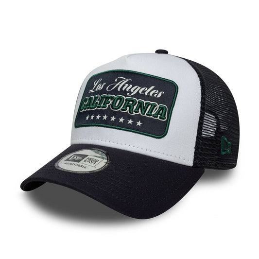 Cappellino A-Frame California retinato nero