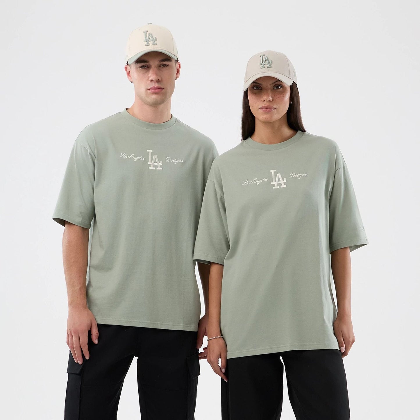 T-Shirt New Era Script verde
