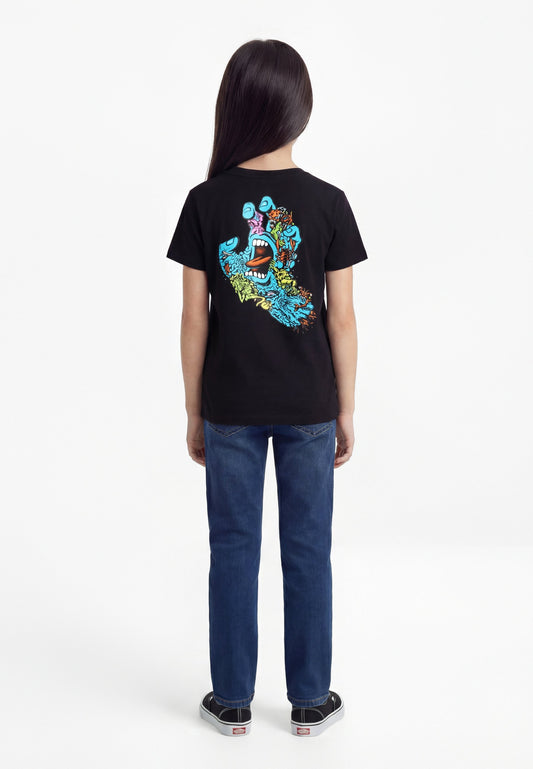 T-Shirt Roskopp screaming five nero - 6/14 ANNI