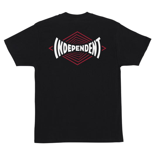 T-Shirt Vertigo span nero