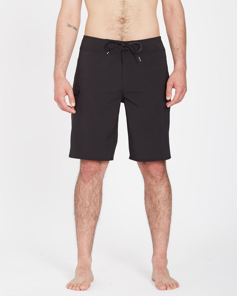 Boardshort Leaf it nero- 20