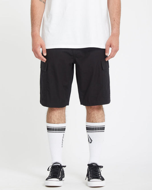 Pantaloncini Strange tripper cargo 22" nero