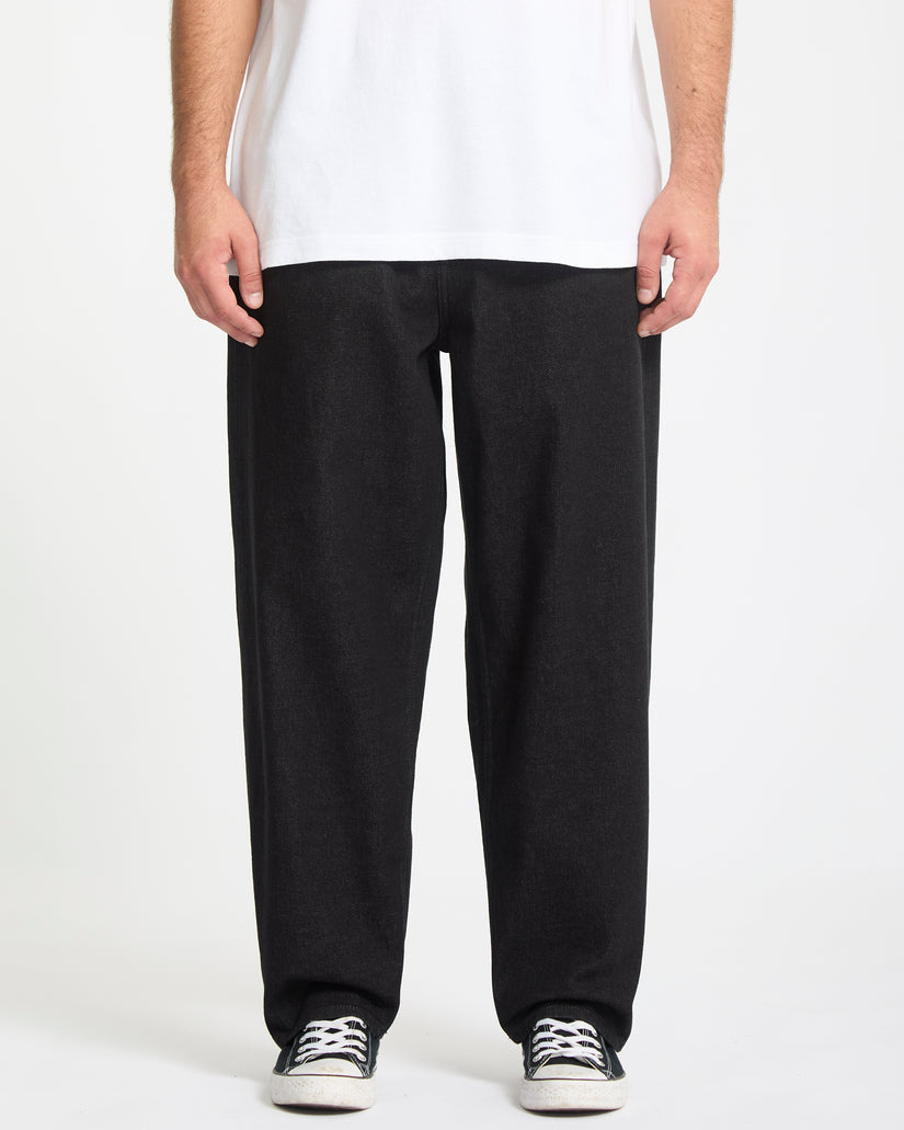 Jeans Freazy loose denim nero