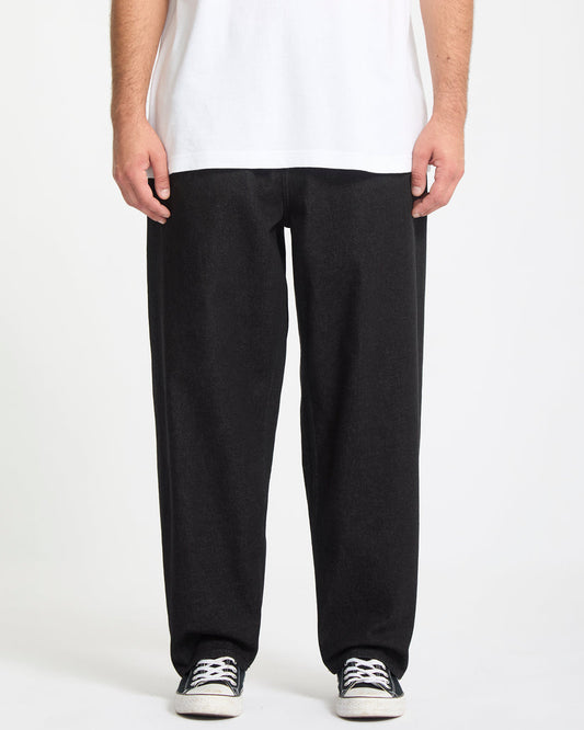 Jeans Freazy loose denim nero