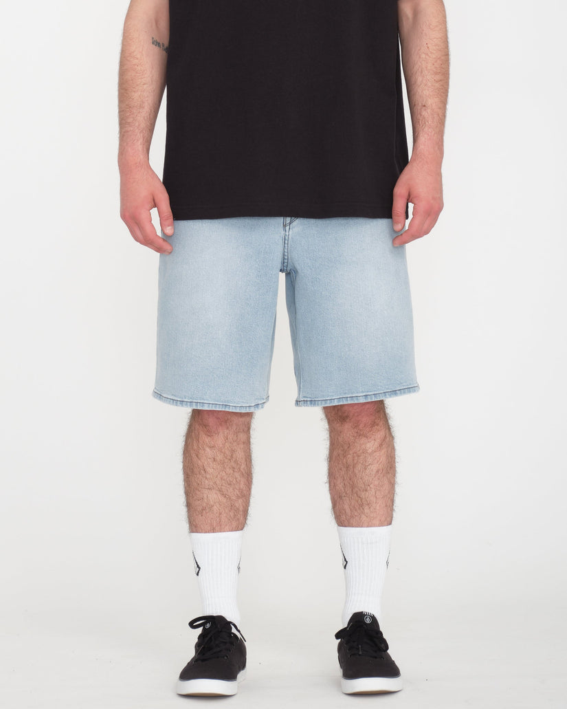 Pantaloncini Billow denim chiaro