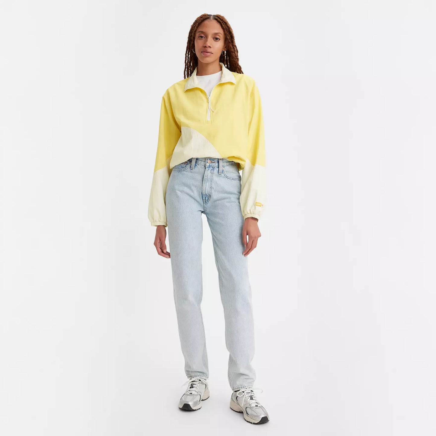 Jeans 80's Mom denim chiaro