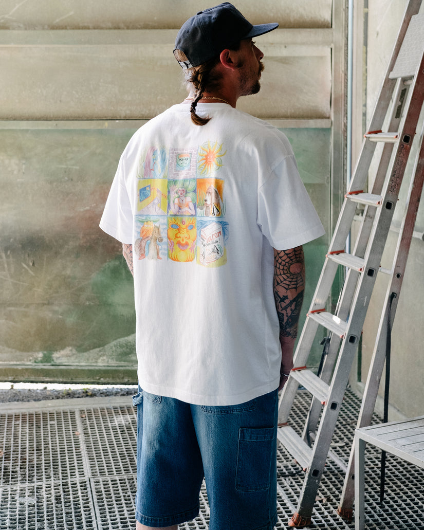T-Shirt Double fantasy bianco