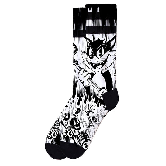 Calze American Socks Evil cat