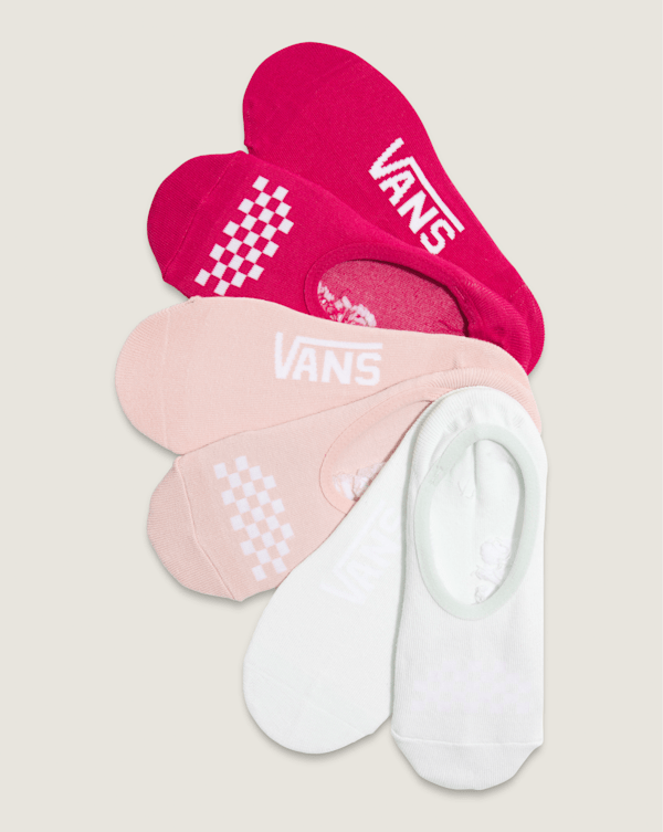 Calze Vans Classic rosa da bambino - 3 paia