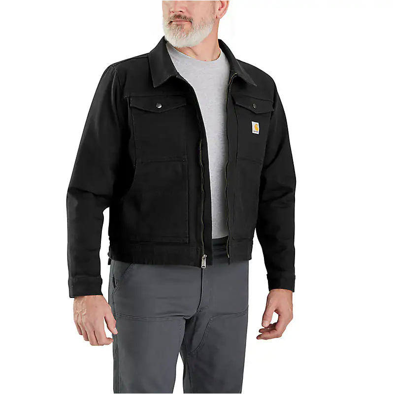 Giacca Duck rugged flex relaxed fit nero