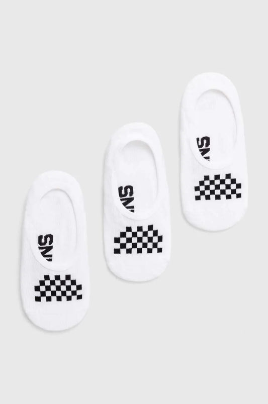 Calze Vans Classic bianco da bambino - 3 paia