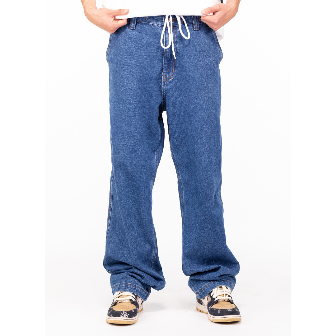 Jeans Maker denim blu