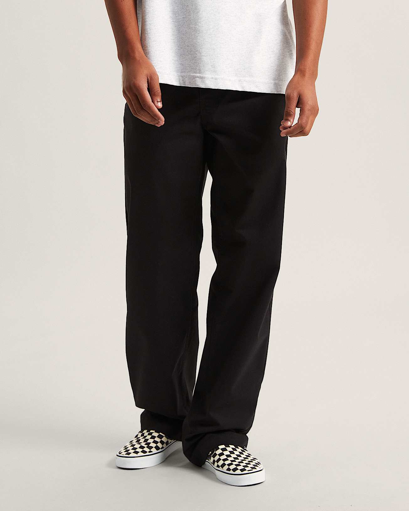 Pantaloni Authentic chino dritto nero