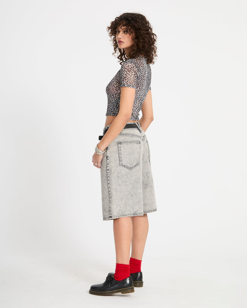 T-Shirt Rawly leopardato
