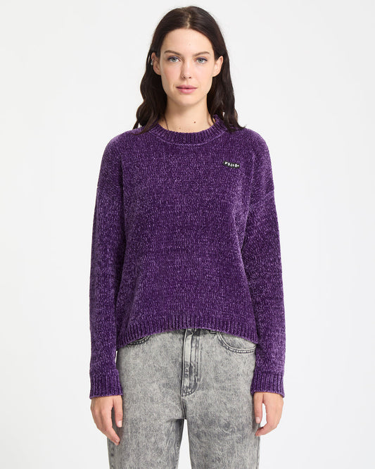 Maglione Bubble tease viola