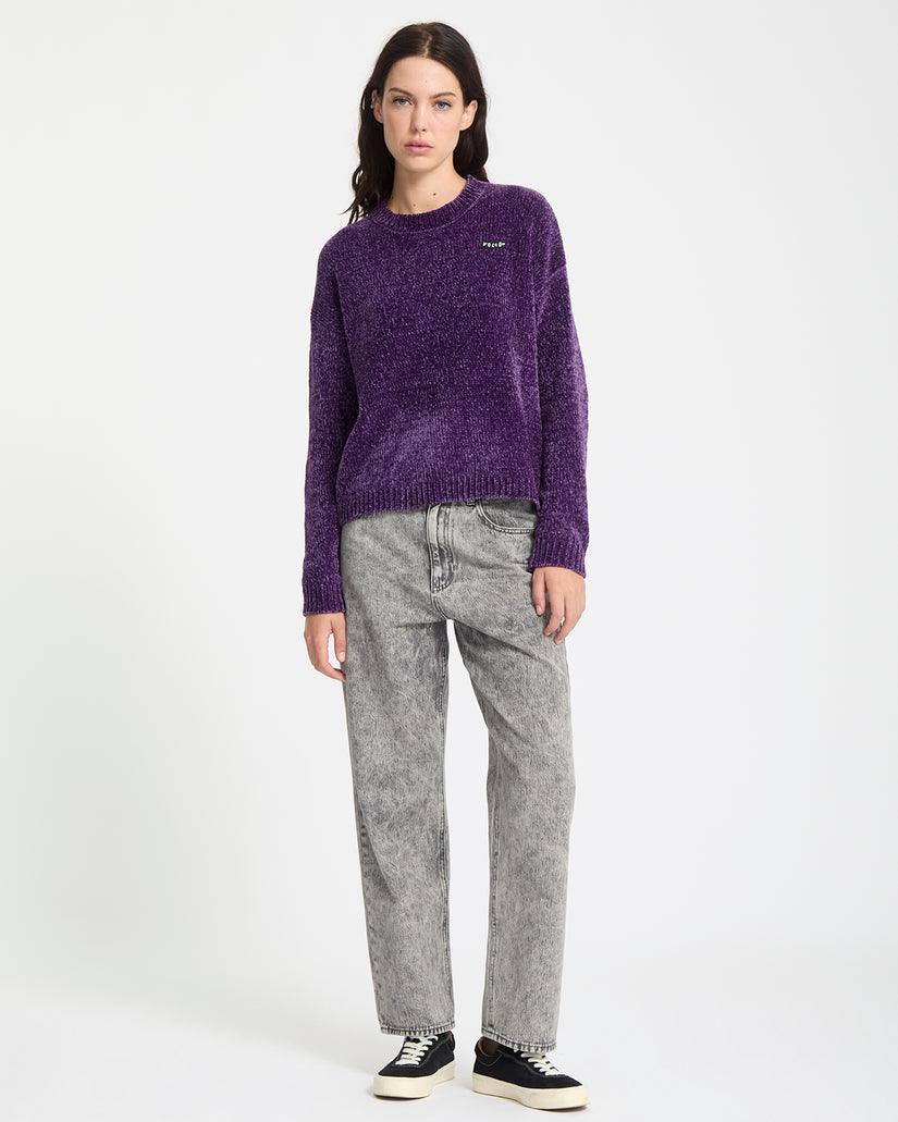 Maglione Bubble tease viola