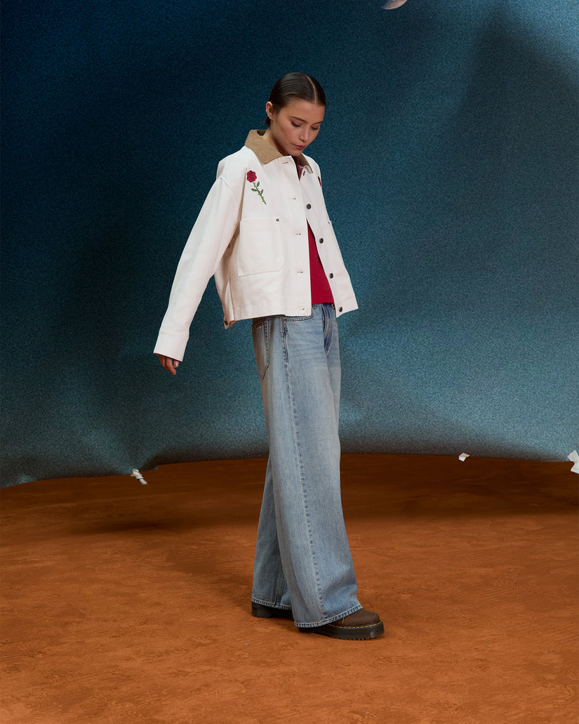 Jeans Beeggy denim slavato