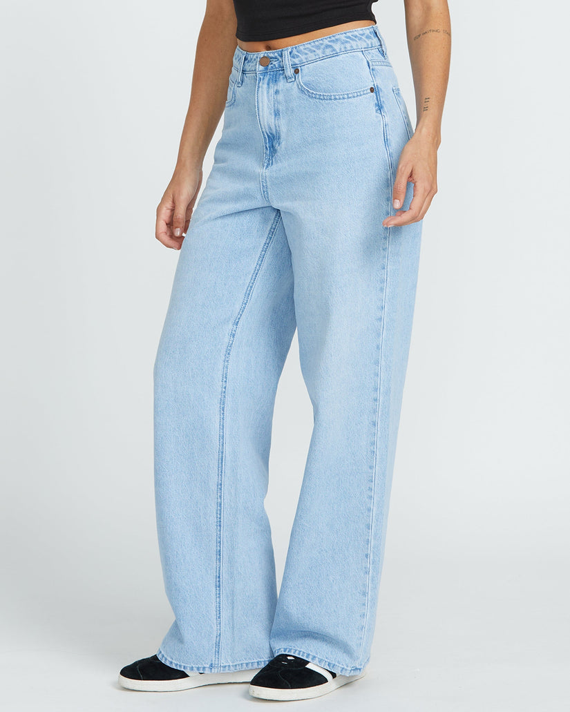 Jeans Stoned boyfriend denim chiaro