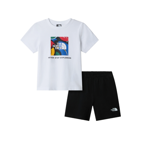 Set The north face bianco - 2/7 ANNI